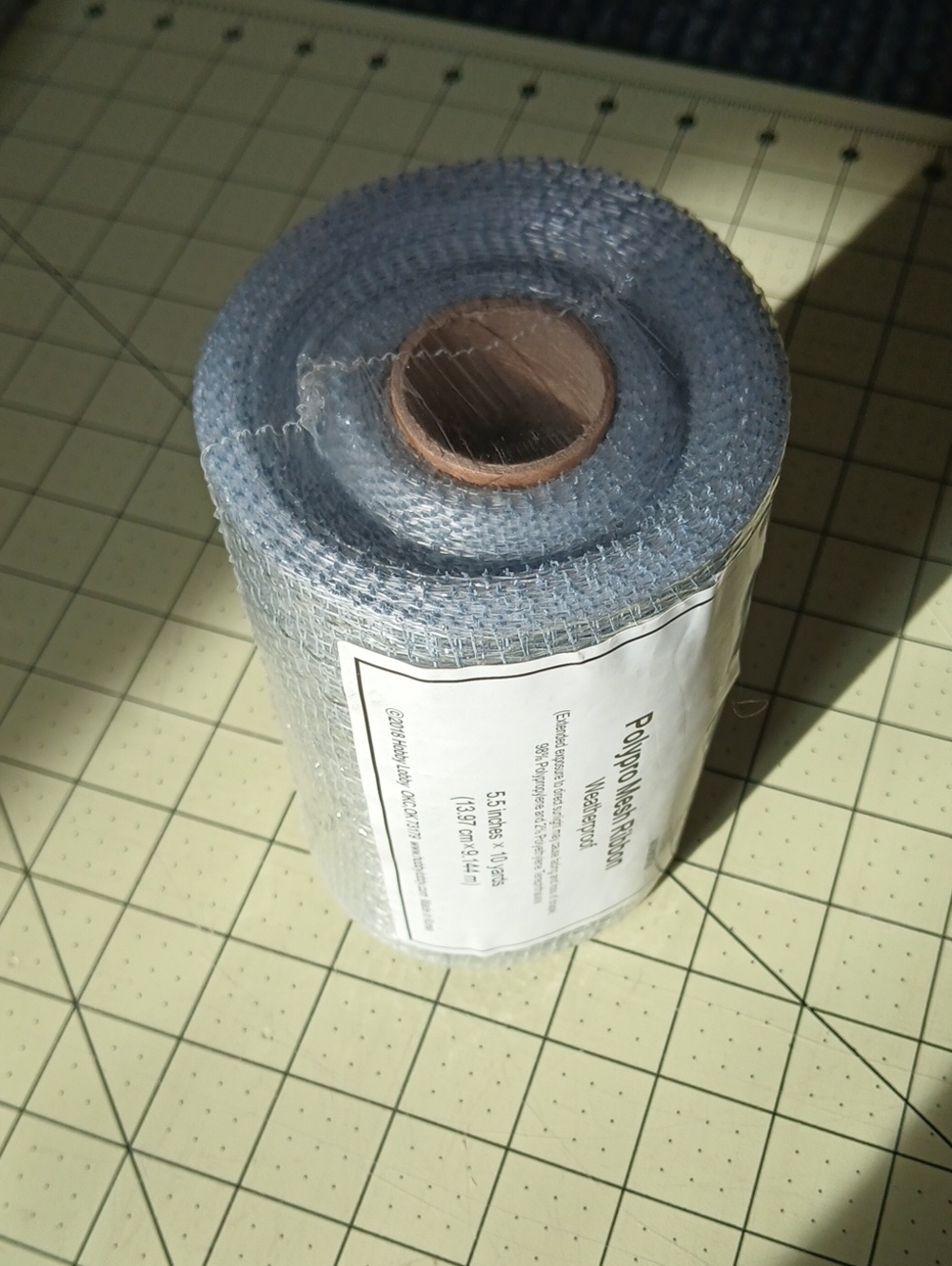 Deco Mesh - Silver - Picture 4 of 5